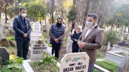 TARSUS’UN DEĞERİ BOYACI HASAN MAKTAY ÖLÜM YILDÖNÜMÜNDE KABRİ BAŞINDA ANILDI