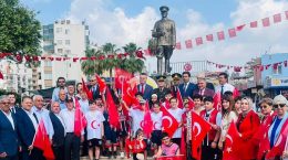 19 MAYIS ATATÜRK’Ü ANMA GENÇLİK VE SPOR BAYRAMI TARSUS’TA ÇEŞİTLİ ETKİNLİKLERLE KUTLANDI