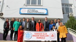 TARSUS ALİ OKSAL İLKOKULU/ORTAOKULU’NUN DÜZENLEDİĞİ TUTUM, YATIRIM VE TÜRK MALLARI HAFTASI PROGRAMI TARSUS İLÇE İNSAN HAKLARI KURULU’NDAN TAM NOT ALDI