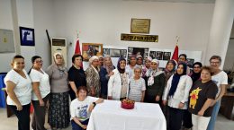 EL SANATLARI KURSU’NDA FATMA BEŞEN’E ANLAMLI VEDA