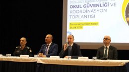 TARSUS’TA OKULLARDA GÜVENLİK İÇİN ÖNEMLİ TOPLANTI