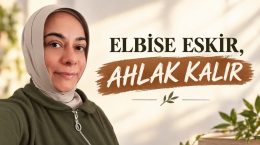 ELBİSE ESKİR, AHLAK KALIR