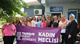 TARSUS’TA MEME KANSERİNDE ERKEN TEŞHİS FARKINDALIK BULUŞMASI DÜZENLENDİ