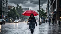 METEOROLOJİDEN KUVVETLİ YAĞIŞ UYARISI