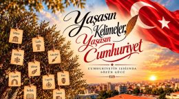 TARSUS’TA KELİMELERİN GÜCÜ CUMHURİYETİN IŞIĞINDA BULUŞUYOR